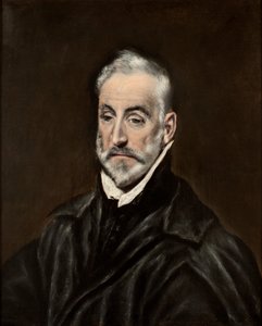 Espanhol:  Retrato de Antonio de Covarrubias y Leiva Retrato de Antonio de Covarrubias y Leiva (1514-1602), jurista e humanista espanhol de El Greco