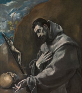 São Francisco de Assis em meditação de El Greco