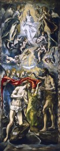 O Batismo de Cristo de El Greco