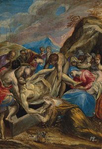O sepultamento de Cristo de El Greco