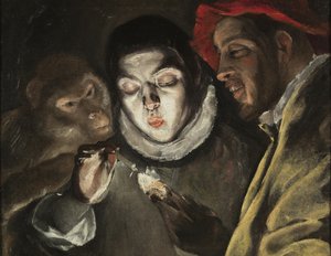 A fábula, c. 1580 de El Greco
