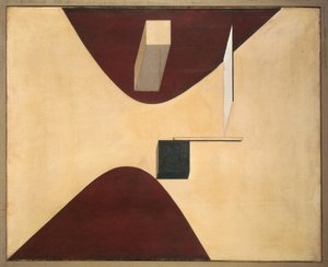 Proun P23, n. 6 de Eliezer Markowich Lissitzky