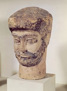 Cabeça de um homem frisado, c.1800 aC de Elamite