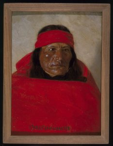 Christian-Naiche, c.1899 (óleo sobre tecido)