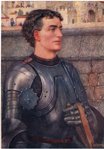 Lancelot, c.1910 (lito colorido) de Eleanor Fortescue Brickdale