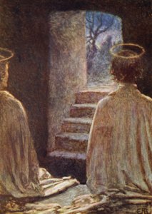 A Tumba Vazia (cor litho) de Eleanor Fortescue Brickdale