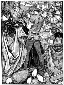 A princesa e os porcos, 1898.