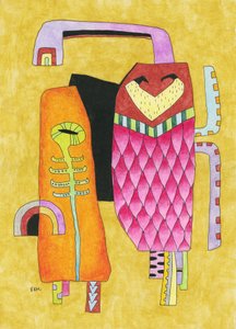 Figuras abstratas caprichosas