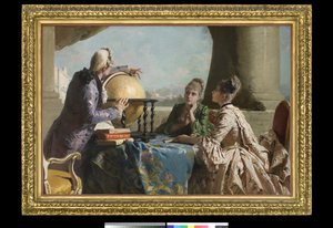 A aula de Geografia, 1880