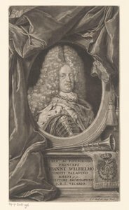 Retrato de Johann Wilhelm de Elias Christopf Heiss