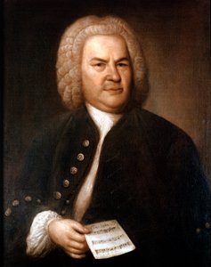 Johann Sebastian Bach 1685-1750, compositor e organista alemão, 1746.