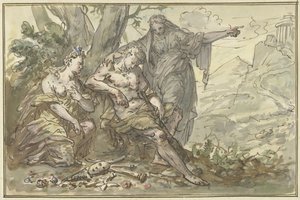 Hércules na bifurcação na estrada