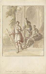 Jacob foge de sua casa paterna