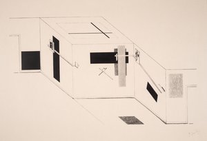 Sem título de Eliezer Markowich Lissitzky