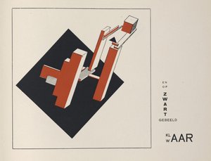 Aproximadamente Dois Quadrados, 1922. de Eliezer Markowich Lissitzky