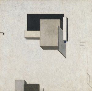 Proun 1 de Eliezer Markowich Lissitzky
