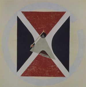 Proun 43, 1924 de Eliezer Markowich Lissitzky