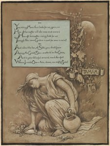 (Ilustração para o Rubáiyát de Omar Khayyám) In memoriam de Elihu Vedder