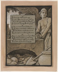 (Ilustração para o Rubáiyát de Omar Khayyám) O Oleiro Celestial de Elihu Vedder