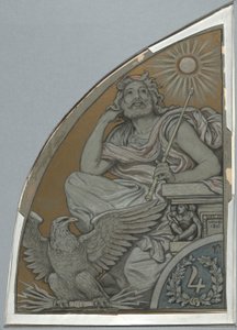 Desenho animado para Júpiter de Elihu Vedder
