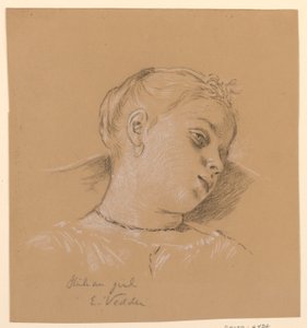 garota italiana de Elihu Vedder