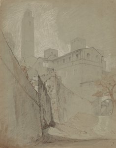Orvieto, c. 1890. de Elihu Vedder