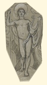 Estudo para Apolo de Elihu Vedder