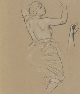 Estudo para a Figura do Outono de Elihu Vedder