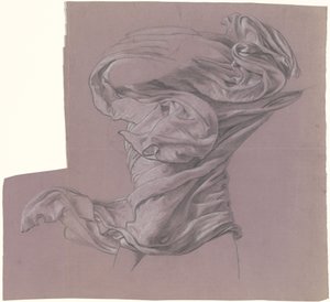 Estudo para "Banho de Meninas Gregas" de Elihu Vedder