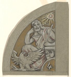 Estudo para Júpiter de Elihu Vedder