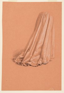 Estudo para "Procissão de casamento" de Elihu Vedder