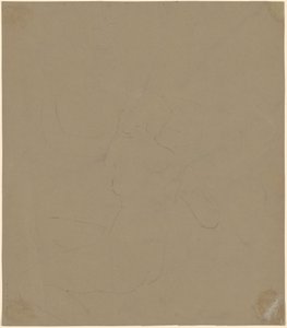 Estudo de um nu feminino de Elihu Vedder