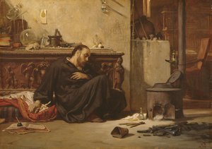 O Alquimista Morto, c.1868