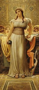 A filha do ator grego, 1875