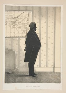 De Witt Clinton, de um conjunto de 27 retratos de Elijah C. Kellogg