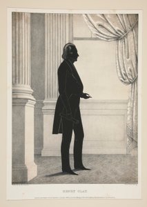 Henry Clay, a partir de um conjunto de 27 retratos de Elijah C. Kellogg