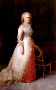 Martha Dandridge Custis Washington (Sra. George Washington) de Eliphalet Frazer Andrews