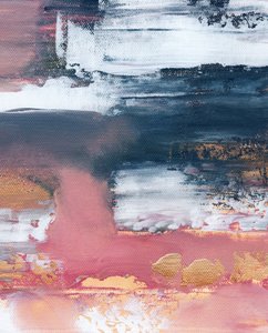 Camadas abstratas em tom dourado