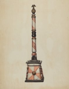 Poste de barbeiro de Elisabeth Fulda