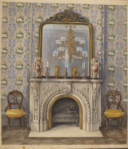 Parte de uma Sala de Estar, c. 1938. de Elisabeth Fulda
