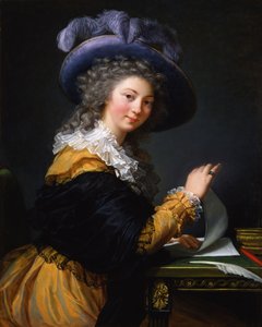 Retrato da Condessa de Ceres de Elisabeth Louise Vigee Lebrun