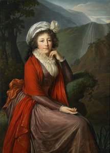Retrato da Condessa Maria Theresia Bucquoi, nascida Parr