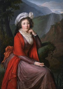 Retrato da Condessa Maria Theresia Bucquoi, nascida Parr