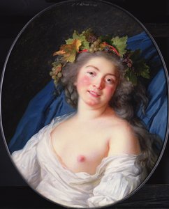 Bacchante, 1785 de Elisabeth Louise Vigee Lebrun