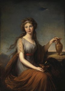 Retrato de Anna Pitt como Hebe, 1792 de Elisabeth Louise Vigee Lebrun