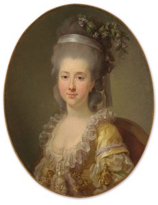 Retrato da condessa Urszula Potocka, née Zamoyska de Elisabeth Louise Vigee Lebrun