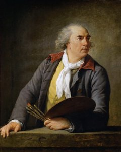 Retrato de Hubert Robert 1733-1808, 1788. de Elisabeth Louise Vigee Lebrun