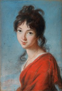Retrato da princesa Teresa Czartoryska 1785-1868, 1800 de Elisabeth Louise Vigee Lebrun