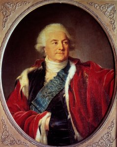 Retrato de Estanislau Auguste Poniatowski (1732-1798) Pintura de Marie Elisabeth Louise Vigee Le brun (ou Vigee-Lebrun ou Vigee Lebrun) (1755-1842) 1797 Sol. 0,93x0,74 m Museu do Castelo de Versalhes de Elisabeth Louise Vigee Lebrun