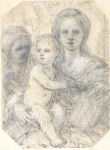 Nossa Senhora e o Menino de Elisabetta Sirani